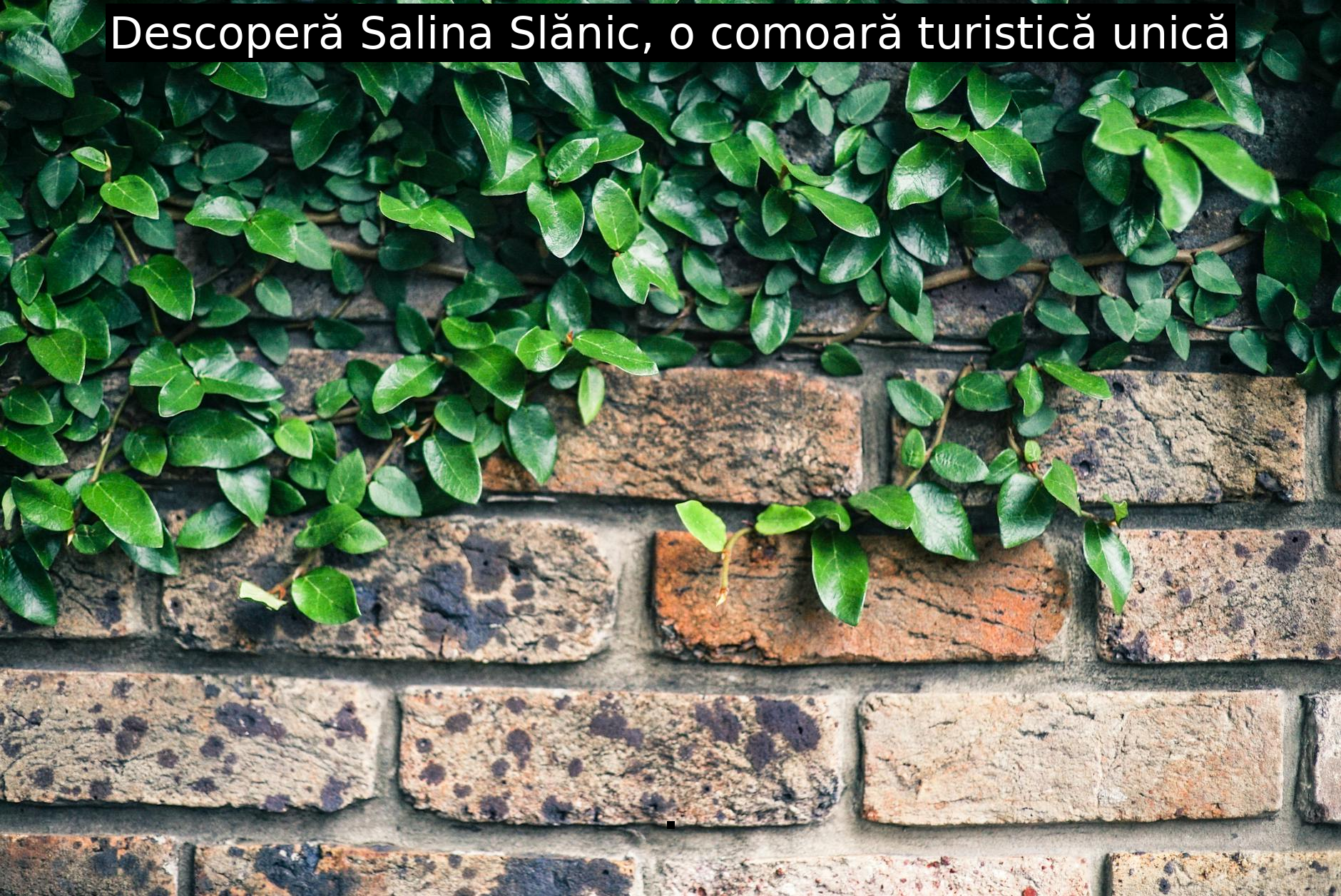 Descoperă Salina Slănic, o comoară turistică unică