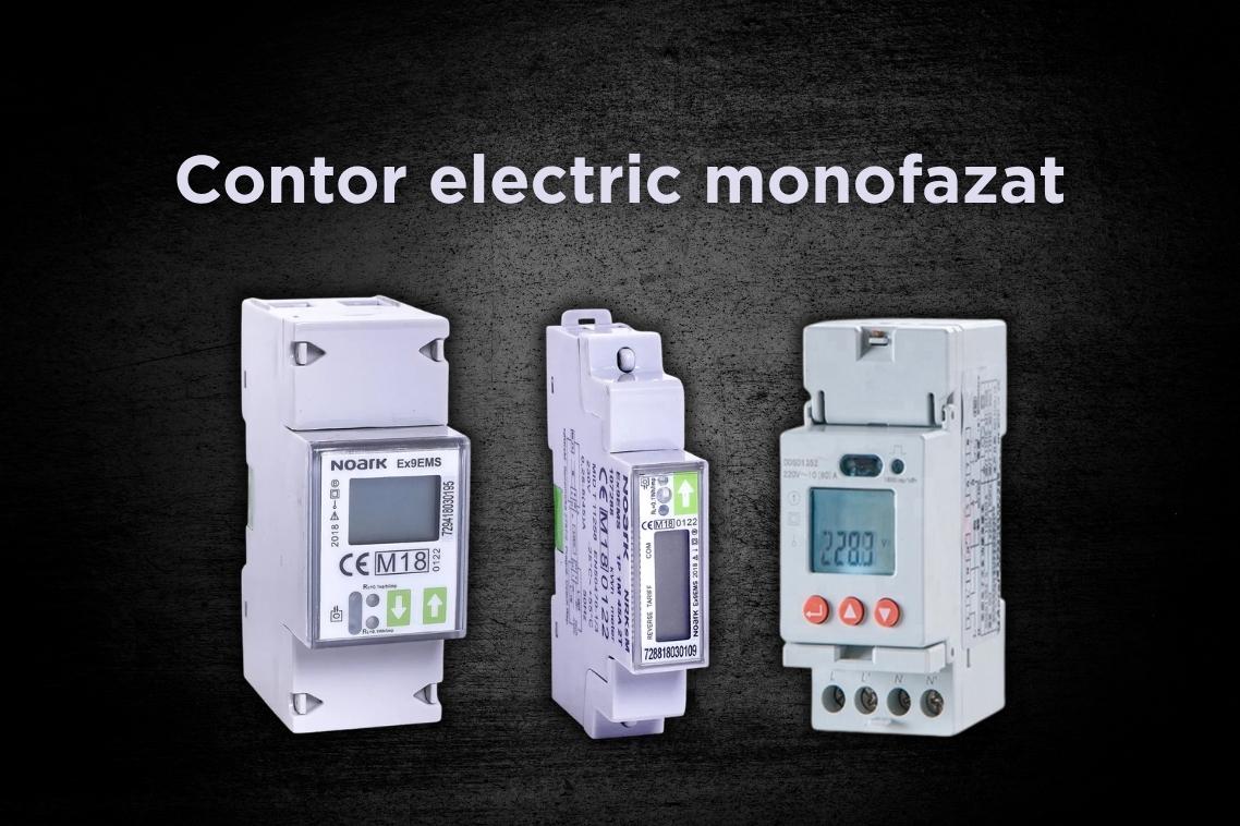Contorul electric monofazat, mic aparat cu rol uriaș în gospodăriile românești